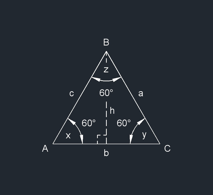 equilateral triangle