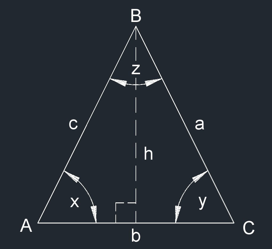 isosceles triangle 1
