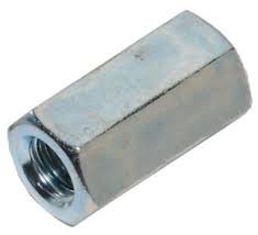 hex finished coupling nut