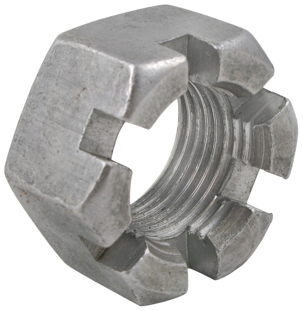 hex slotted heavy nut