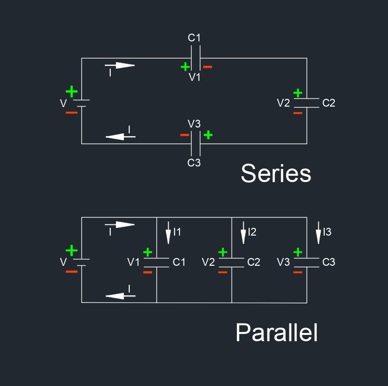 capacitor parallel series 1