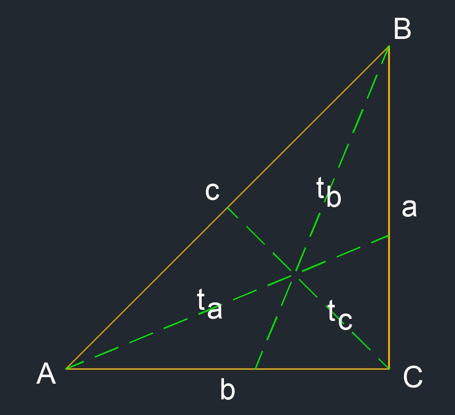 right isosceles triangle 4t