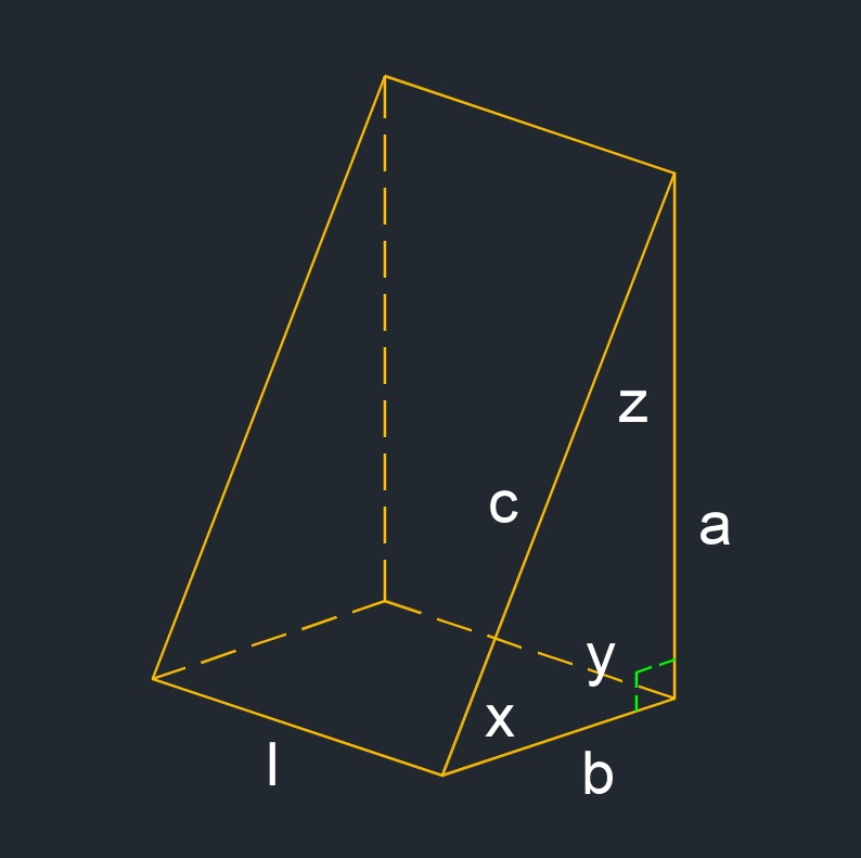 right triangle wedge 1